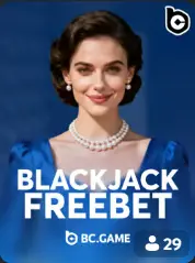 Blackjack Freebet BC Game الجزائر game cover