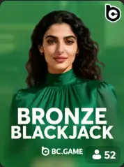 Bronze Blackjack BC Game الجزائر game cover