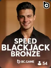 Speed Blackjack Bronze BC Game الجزائر game cover