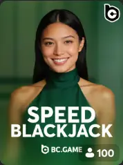 Speed Blackjack BC Game الجزائر game cover