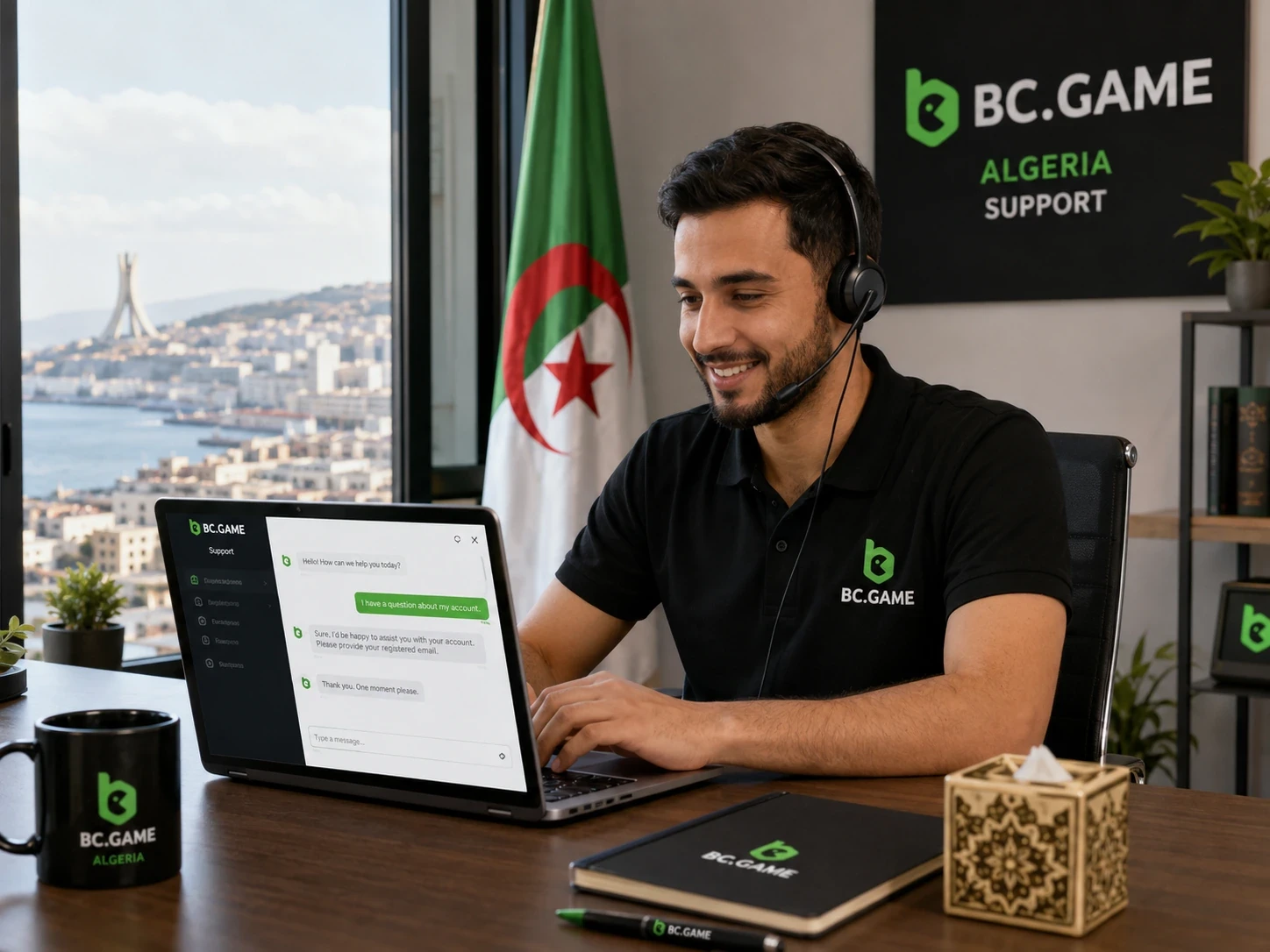 دعم BC Game الجزائر