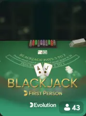 Blackjack First Person BC Game الجزائر game cover