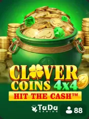 Clover Coins 4x4 Hit The Cash BC Game الجزائر game cover